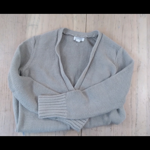 Lands End Canvas chunky button front cardigan - Picture 11 of 11